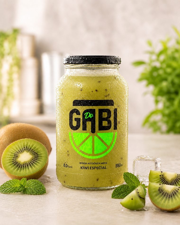 Caipirinha do Gabi sabor Kiwi Especial