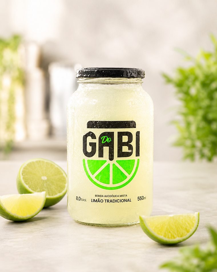 Caipirinha do Gabi sabor Limão Tradicional