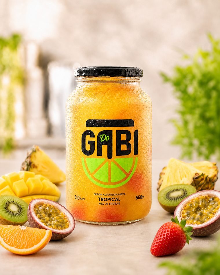 Caipirinha do Gabi sabor Tropical